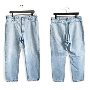 Lands’ End Vintage 90s High Waist Pocketless Retro Mom Jeans